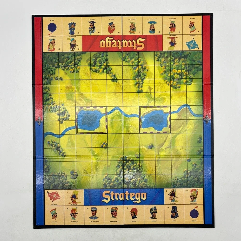 Stratego Vintage Game Collection COMPLETE Hasbro 2009 Capture Flag Bookshelf